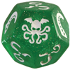 Sparkly Green Die and White Ink (131327C)