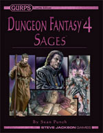 GURPS Dungeon Fantasy 4: Sages – Cover