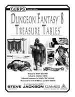 GURPS Dungeon Fantasy 8: Treasure Tables – Cover