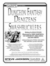 GURPS Dungeon Fantasy Denizens: Swashbucklers