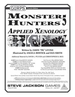 GURPS Monster Hunters 5: Applied Xenology – Cover