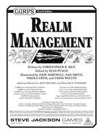GURPS Realm Management – Cover