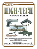 GURPS High-Tech: Weapon Tables – Cover