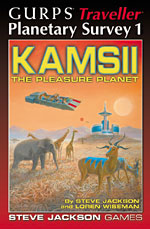 GURPS Traveller: Planetary Survey 1 – Kamsii – Cover