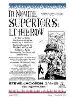 In Nomine Superiors: Litheroy – Cover