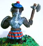 Highlander with Axe from Rear