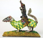 Otter Heavy Cavalry Bowman from Left Side