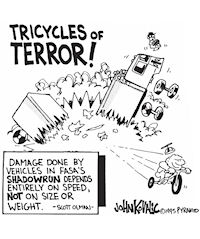 Tricycles of Terror!
