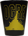 Ogre logo shot glass. (9023)