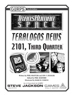 Transhuman Space: Teralogos News – 2101, Third Quarter – Cover